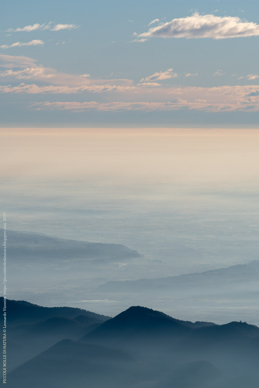 Vista su Pederobba e Monfenera