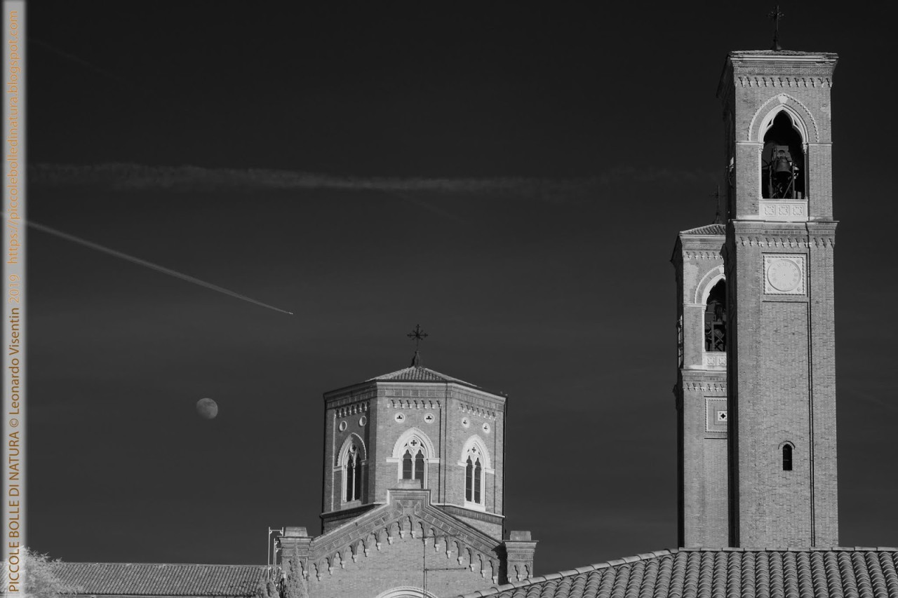 Voli pindarici tra Tempio Ossario e Luna all'infrarosso