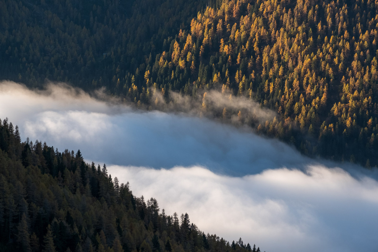 Nubi nella valle