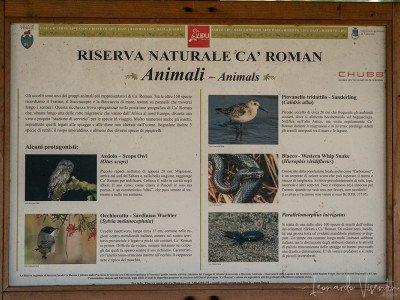 Informazioni all'Oasi Ca' Roman