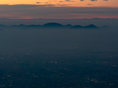 Vista su Colli Euganei