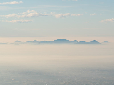 Vista su colli Euganei
