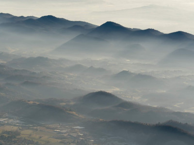 Vista su colli asolani