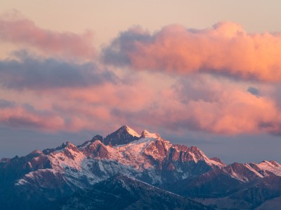 Cima d'Asta all'alba